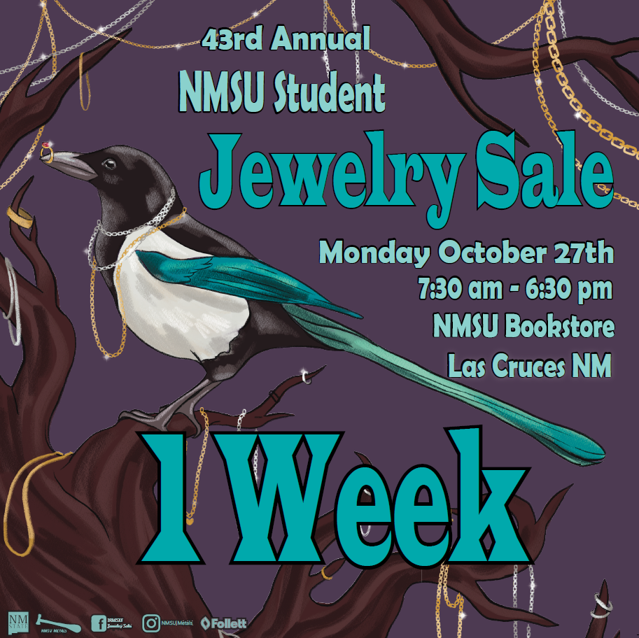 43rd Annual NMSU Student Jewelry Sale